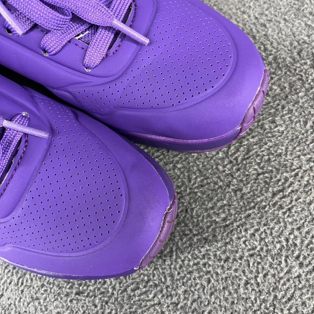 Skechers Uno Night Shades Womens 8 Purple Sneakers Air Cooled Memory Foam 73667 - Picture 9 of 13